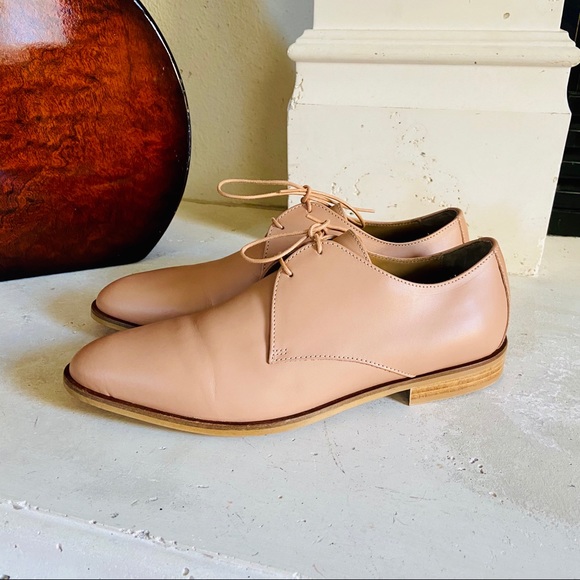 Everlane Italian Leather The Modern Oxford Blush 9 - Picture 5 of 7
